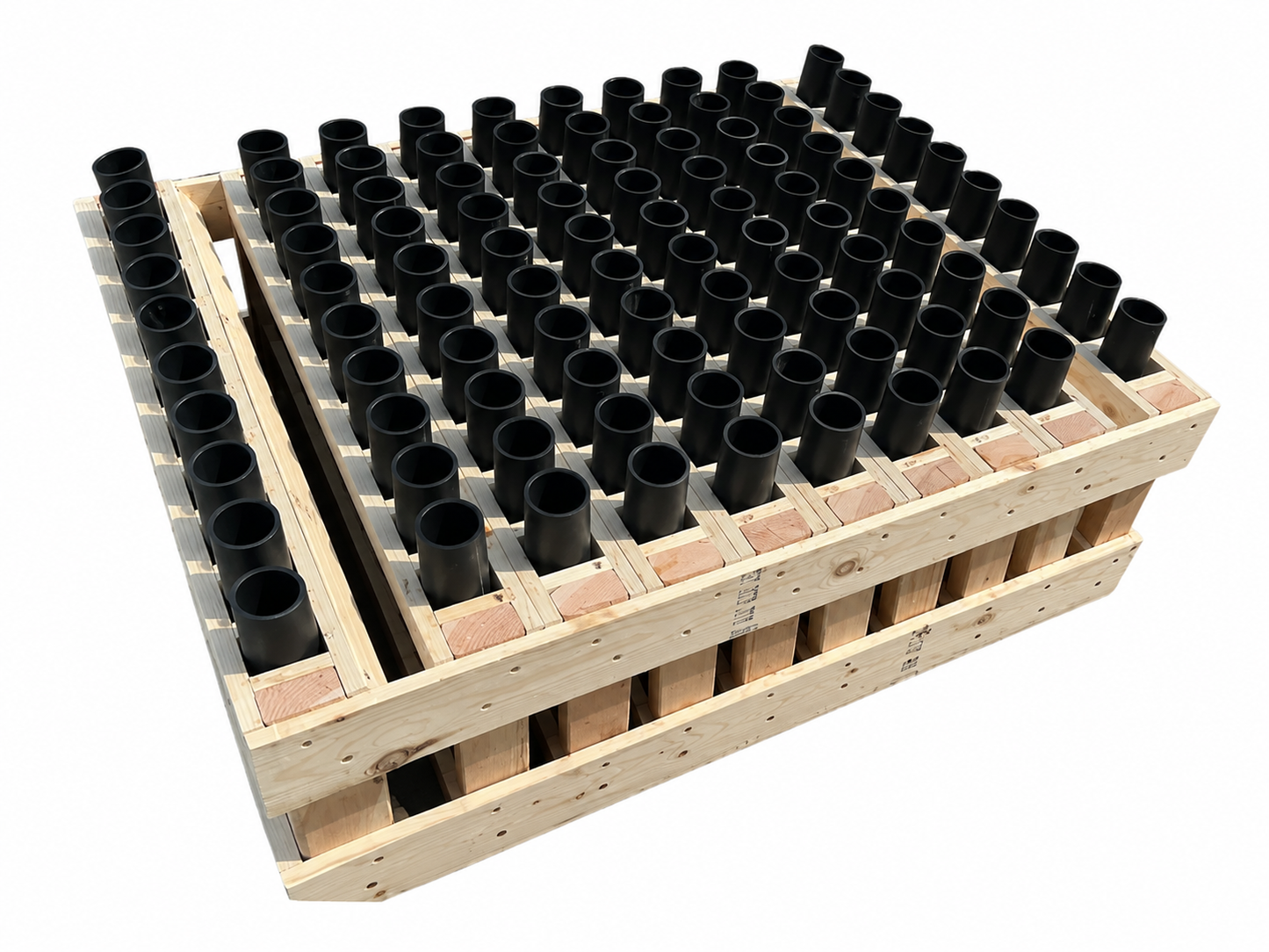 100 shot mortar rack