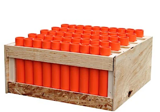 50 SHOT MORTAR RACK